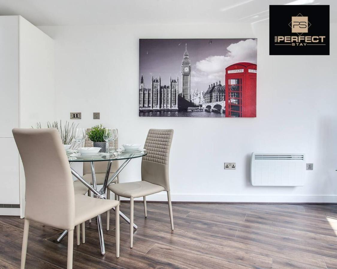 Luxe Modern Apartment Birmingham Exterior foto