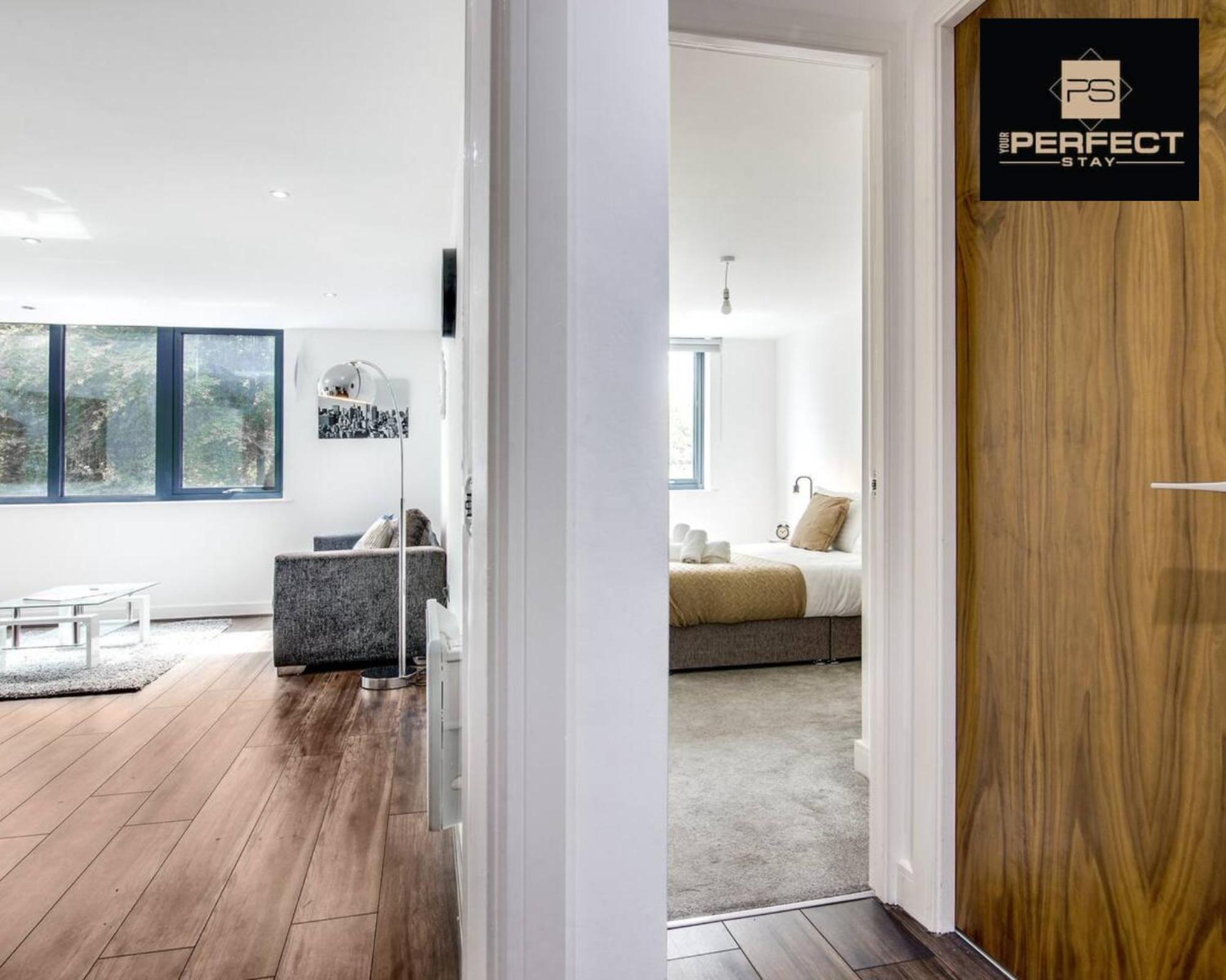 Luxe Modern Apartment Birmingham Exterior foto